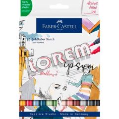 Faber-Castell 164712 marcador 12 pieza(s)