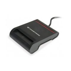 Conceptronic SCR01B lector de tarjeta inteligente USB USB 2.0 Negro