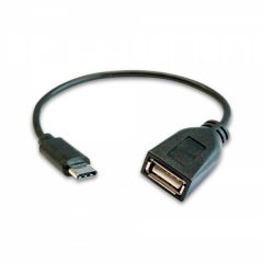 3GO C135 cable USB 0,2 m USB 2.0 USB A USB C Negro