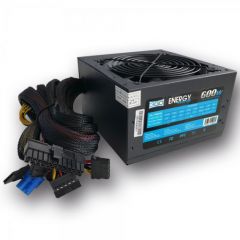 3GO PS601SX unidad de fuente de alimentación 600 W 20+4 pin ATX ATX Negro
