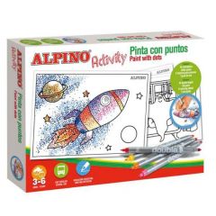 Alpino AC000002 libro y página para colorear Juego de imágenes para colorear