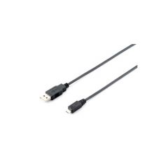 Equip 128523 cable USB 1,8 m USB 2.0 USB A Micro-USB B Negro