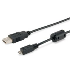 Equip 128551 cable USB 1,8 m USB 2.0 USB A Micro-USB B Negro
