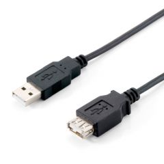 Equip 128851 cable USB 3 m USB 2.0 USB A Negro