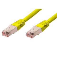 Digitus DK-1521-010/Y cable de red Amarillo 1 m Cat5e F/UTP (FTP)