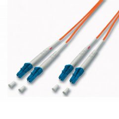 Equip LC/LС 62.5/125μm 1.0m cable de fibra optica 1 m OM1 Naranja