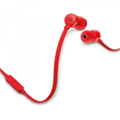 JBL TUNE 160 Auriculares Alámbrico Dentro de oído Rojo