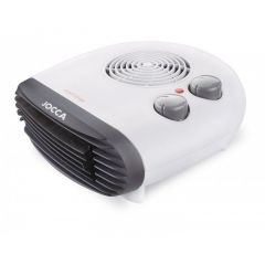 Calefactor jocca 2852 - 2000w - función calor/ventilador - pies antideslizantes - indicador luminoso funcionamiento