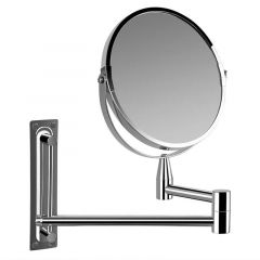 Orbegozo ESP 4000 espejo para maquillaje Tornillos Alrededor Negro, Cromo