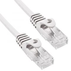Phasak Cable de Red Cat.6 UTP Solido CCA Cat.6 UTP Gris 0.50M