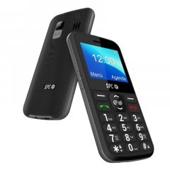 SPC Fortune 2 5,59 cm (2.2") 88 g Negro Teléfono para personas mayores