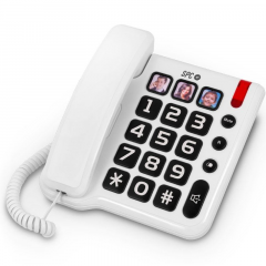 SPC Comfort Numbers 2 Teléfono analógico Blanco