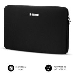 SUBBLIM Funda Ordenador Business Laptop Sleeve Neoprene 13,3-14" Black