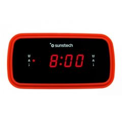 Sunstech FRD60 Reloj Negro, Rojo
