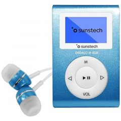 Sunstech DEDALOIII Reproductor de MP3 8 GB Azul