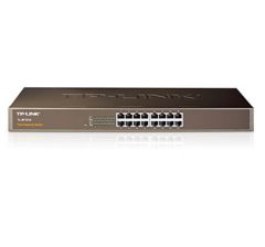 TP-Link TL-SF1016 No administrado Fast Ethernet (10/100) 1U Negro