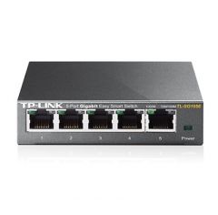 TP-Link TL-SG105E Gestionado L2 Gigabit Ethernet (10/100/1000) Negro