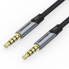 Vention Cable Estéreo BAQHG/ Jack 3.5 Macho - Jack 3.5 Macho/ 1.5m/ Gris