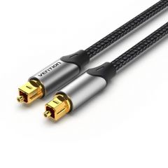 Vention Cable de Audio de Fibra óptica BAVHH/ 2m/ Gris