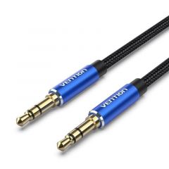 Cable estéreo vention bawlf/ jack 3.5 macho - jack 3.5 macho/ 1m/ azul