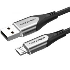Vention Cable USB 2.0 3A COAHG/ USB Macho - MicroUSB Macho/ 1.5m/ Gris