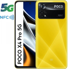 POCO X4 Pro 5G 16,9 cm (6.67") Ranura híbrida Dual SIM Android 11 USB Tipo C 8 GB 256 GB 5000 mAh Amarillo
