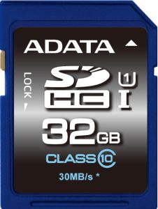 ADATA Premier SDHC UHS-I U1 Class10 32GB Clase 10