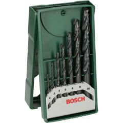 Bosch Mini X-Line con 7 brocas (para Metal, Ø 2-10 mm, Accessorios Taladradora)