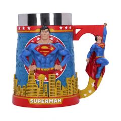 Jarra decorativa dc comics superman man of steel