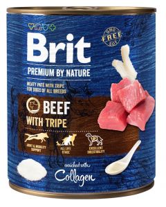 Brit premium by nature beef with tripe - comida húmeda para perros - 800 g