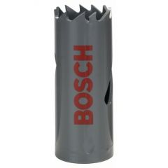 Bosch Professional Sierra de corona bimetálica para corte suave (en distintos materiales, Ø 21 mm, accesorios para taladro)