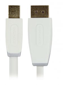 Bandridge 1m Mini DisplayPort - DisplayPort m/m Blanco