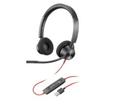 POLY Auriculares Blackwire 3320 USB-A