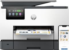 HP OfficeJet Pro Impresora multifunción 9130b, Color, Impresora para Pequeñas y medianas empresas, Imprima, copie, escanee y envíe por fax, Conexión inalámbrica; Impresión desde móvil o tablet; Alimentador automático de documentos; Impresión a doble cara;
