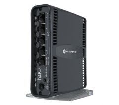 Mikrotik hAP ax2 router inalámbrico Gigabit Ethernet Doble banda (2,4 GHz / 5 GHz) Negro