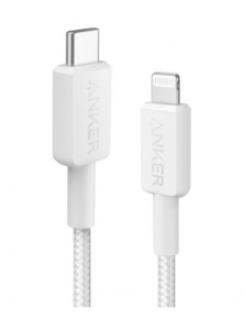 Anker A81B5G21 cable de conector Lightning 0,9 m Blanco
