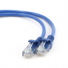 Gembird PP12-5M/B cable de red Azul Cat5e