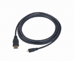Gembird 3m HDMI-M/micro HDMI-M cable HDMI HDMI tipo A (Estándar) HDMI tipo D (Micro) Negro