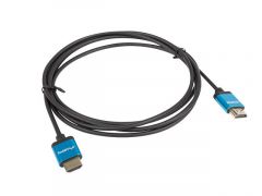 Lanberg CA-HDMI-22CU-0010-BK cable HDMI 1 m HDMI tipo A (Estándar) Negro, Azul