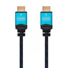 Nanocable Cable HDMI V2.0 4K@60GHz 18 Gbps A/M-A/M, negro, 5.0 m.