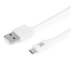 Maillon Technologique Basic MTBMUW241 cable USB 1 m USB A Micro-USB B Blanco