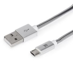 Maillon Technologique Premium MTPMUMS241 cable USB 1 m USB 2.0 USB A Micro-USB B Plata