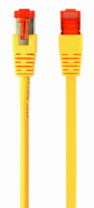 Gembird PP6A-LSZHCU-Y-0.5M cable de red Amarillo 0,5 m Cat6a S/FTP (S-STP)