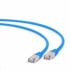 Gembird PP6A-LSZHCU-B-0.5M cable de red Azul 0,5 m Cat6a S/FTP (S-STP)