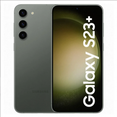 Teléfono Samsung Galaxy S23+ (S916) 5g. Color Verde (Green). 256 GB de Memoria Interna, 8 GB de RAM, Dual Sim. Pantalla Dynamic AMOLED 2X de 6,6". Cámara principal de 50 MP. Smartphone libre.