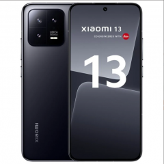 Teléfono Xiaomi 13 5g. Color Negro (Black), 256 GB de Memoria Interna, 8 GB de RAM, Dual Sim. Pantalla TrueColor de 6.36". Cámara Gran Angular de 50 MP. Versión Global. Smartphone completamente libre.