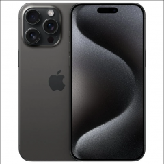 Teléfono Apple Iphone 15 Pro Max. Color Negro Titanio (Black Titanium) 8 GB RAM. 512 GB de Memoria Interna, Pantalla Super Retina XDR de 6,7". Cámara principal de 48 MP. Smartphone completamente libre