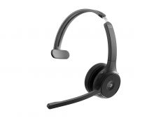 Cisco HS-WL-721-BUNA-C auricular y casco Auriculares Inalámbrico Diadema Oficina/Centro de llamadas Bluetooth Negro