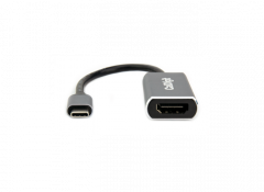 CalDigit Adaptador de video USB-C a DisplayPort 1.4 - Soporte de pantalla 8K, HDR, compatible con Thunderbolt 3/4/USB 3.1/USB4 para Apple MacBook Air, MacBook Pro 2016+ (USB-C a DisplayPort 1.4)