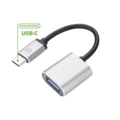 Celly PROUSBCUSBDS cable USB USB 3.2 Gen 1 (3.1 Gen 1) USB C USB A Plata